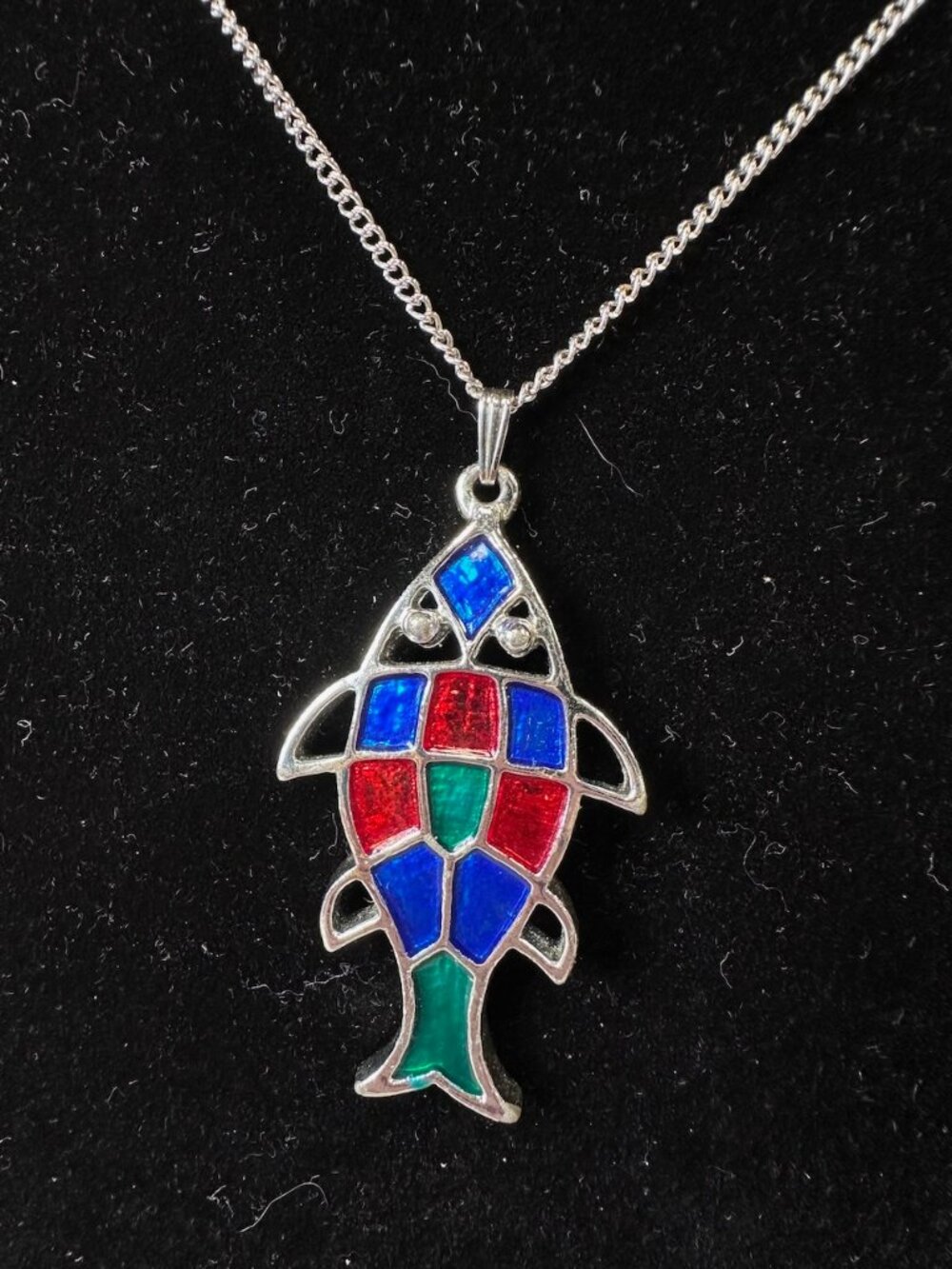 Vintage 1971 Sarah Coventry "JewelFish" Necklace